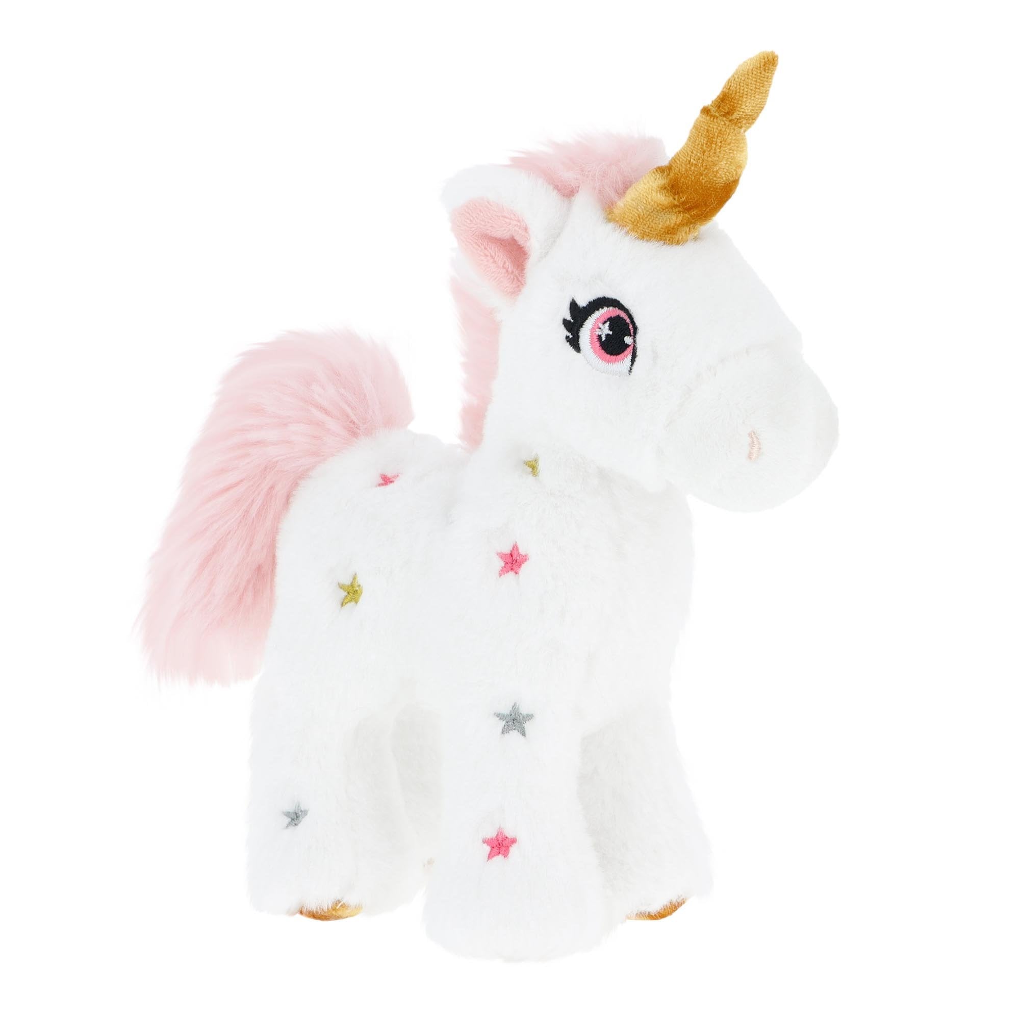 Keeleco Standing Soft Unicorn Pink or White
