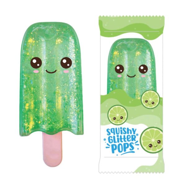 Squishy glitter pops sensory toy