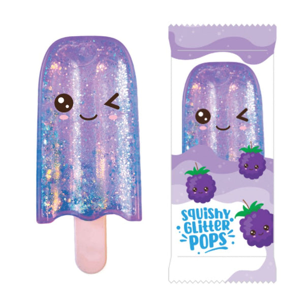 Squishy glitter pops sensory toy