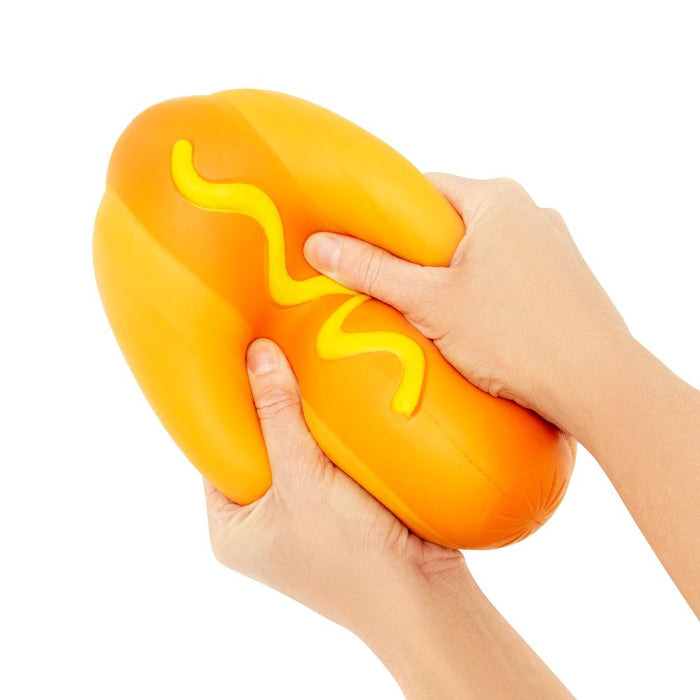 Giant squishy hotdog