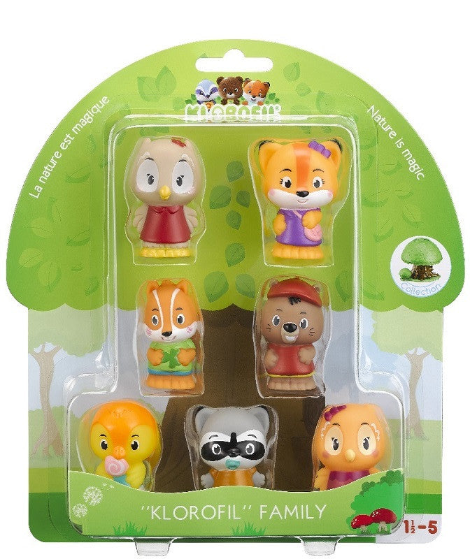 Klorofil | Magic Tree Family Set - 7 Animals