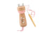 Koala Dream knitting doll with gum blossom design, pink yarn and wooden needle — Adventure Awaits