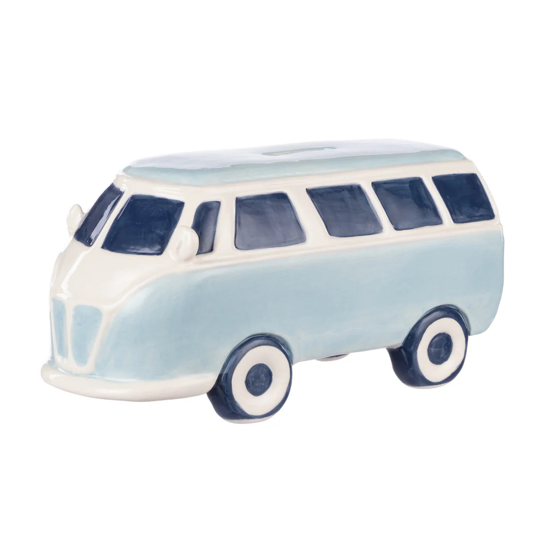 Kombi Money Bank | White & Blue