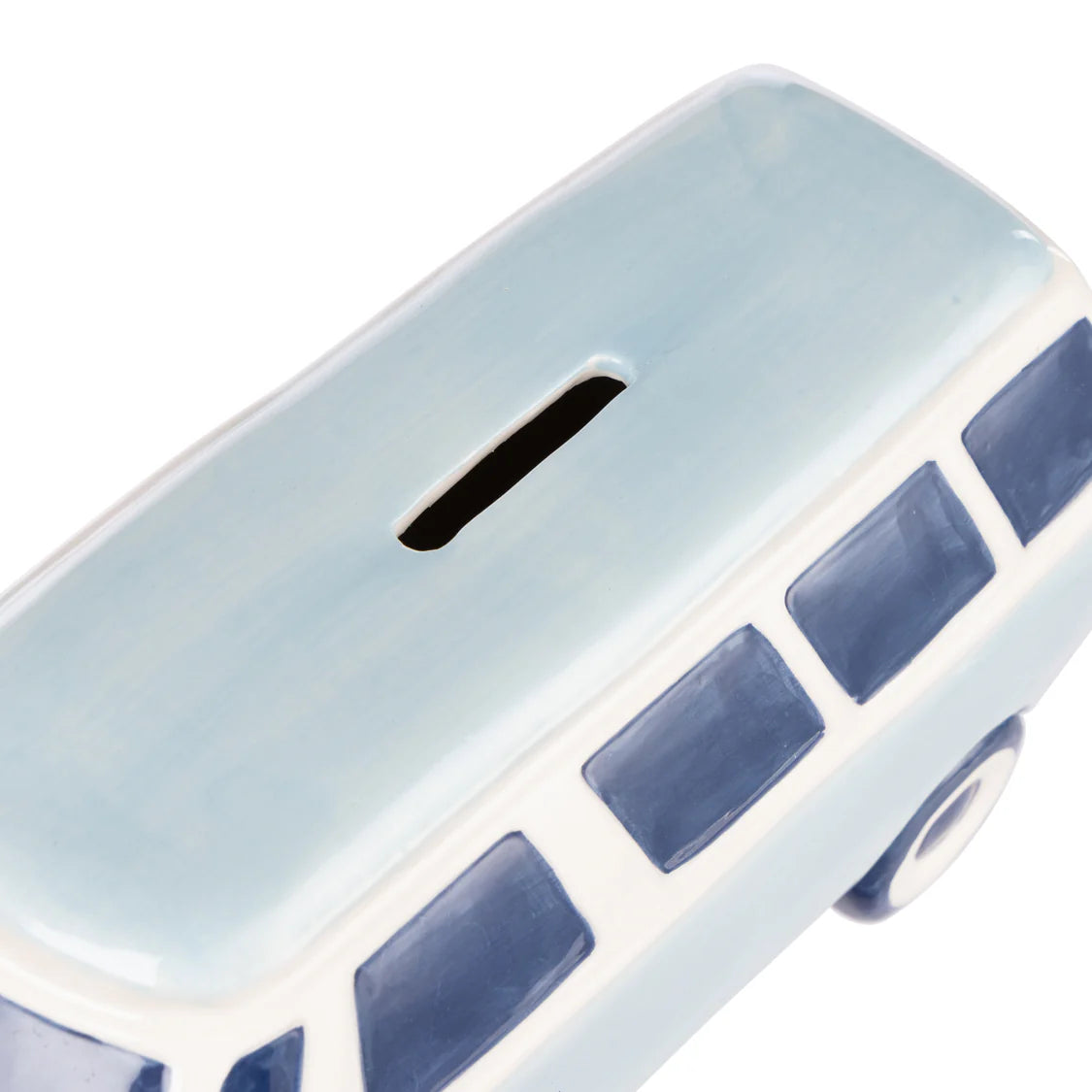 Kombi Money Bank | White & Blue