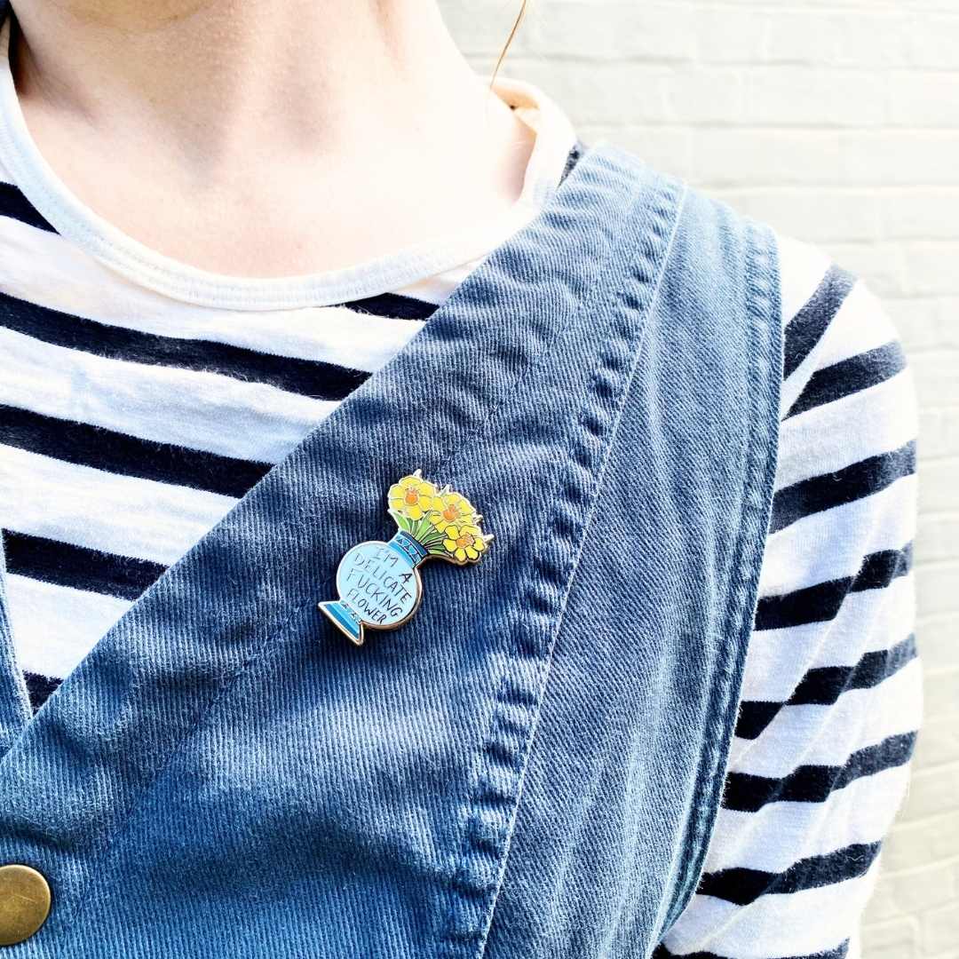 Sassy & Sweary Enamel Lapel Pins