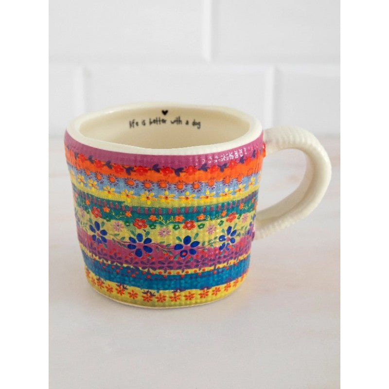 Dog | Peekaboo Mug by Natural Life 464