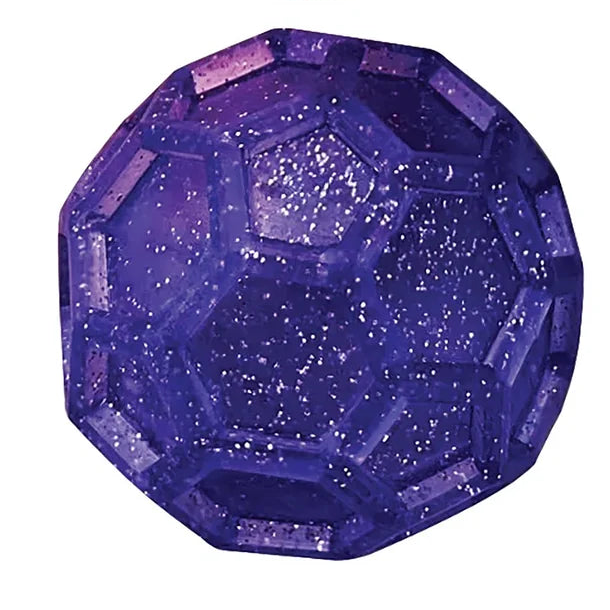 Light Up Glitter Geo Balls