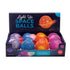 Light Up Space Balls in colourful patterned display box — Adventure Awaits
