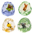 Four colourful gem-shaped sensory toys with turtle, kangaroo, bee and koala inside — Adventure Awaits