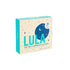 Lula self warming eye mask box designed to help relax, refresh eyes and support restful sleep at home or travel Adventure Awaits