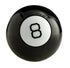 Classic black Magic 8 Ball fortune-telling toy with white number 8 circle — Adventure Awaits