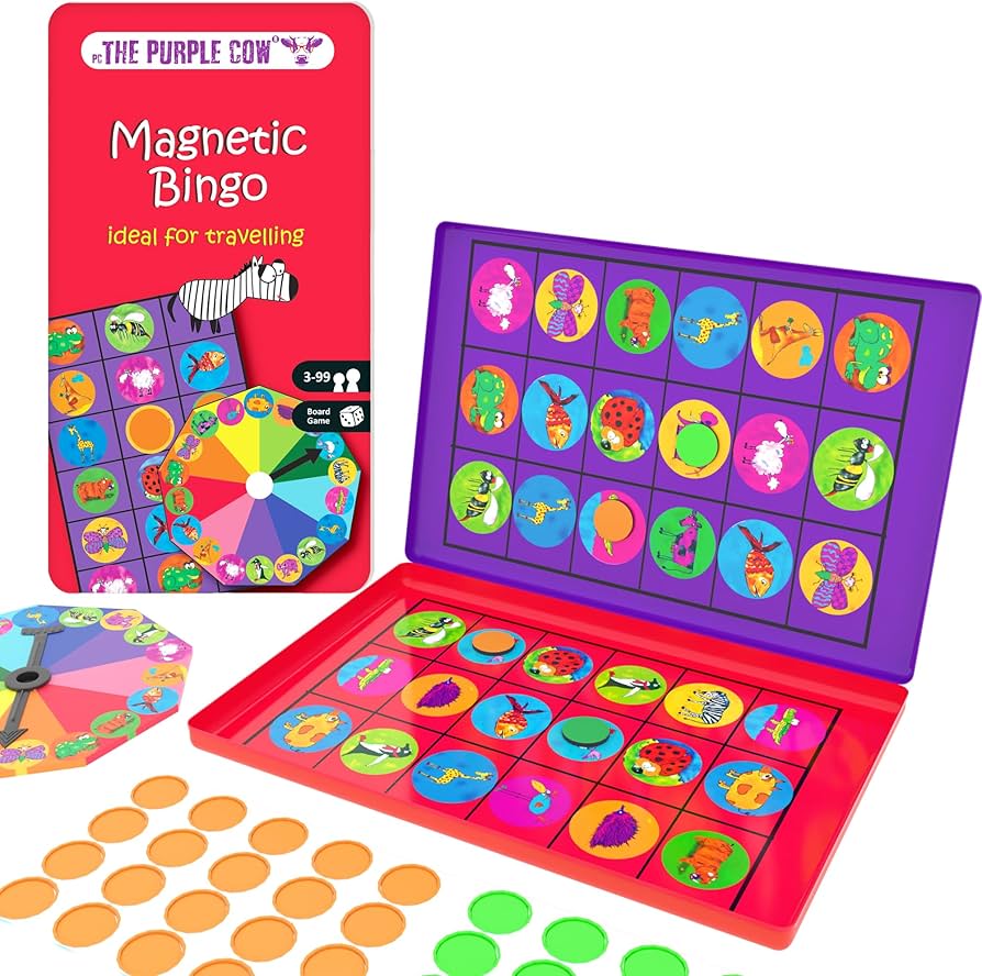 Magnetic Travel Games in a Tin