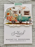 Vintage Caravan Magnetic Bookmark
