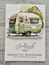 Vintage Caravan Magnetic Bookmark