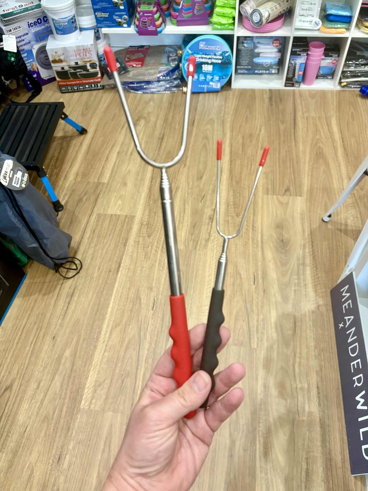 Telescopic Fork for Marshmallows & Campfires