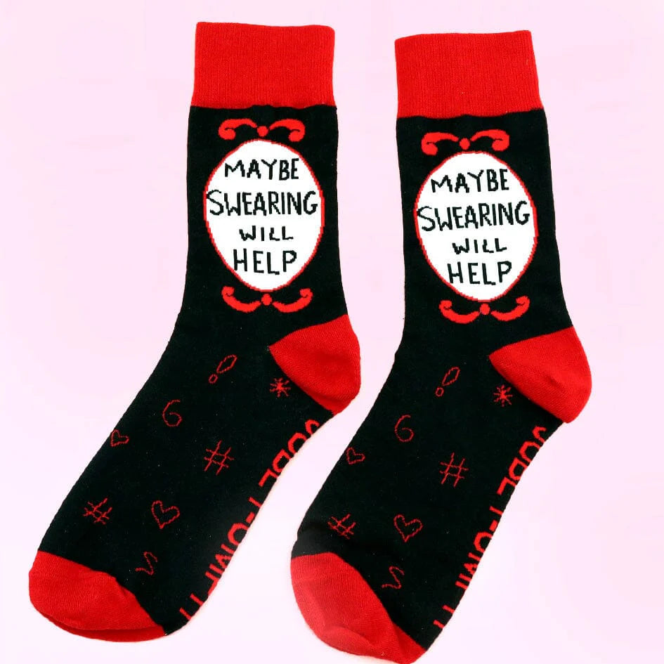 Sassy & Sweary Socks by Jubly Umph