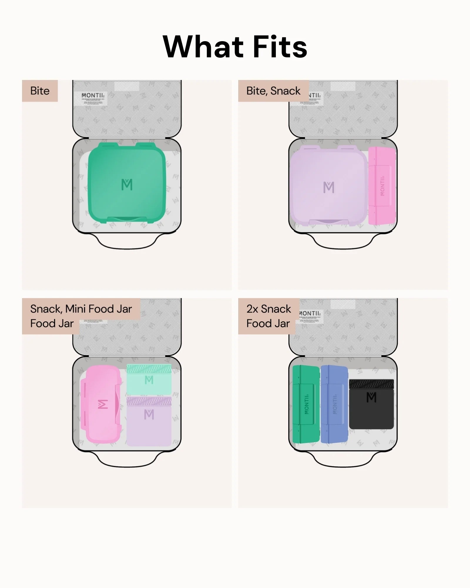 MontiiCo | Insulated Lunch Bag | Medium