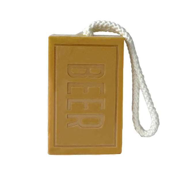 Men’s Republic beer booze soap bar with white rope handle — Adventure Awaits