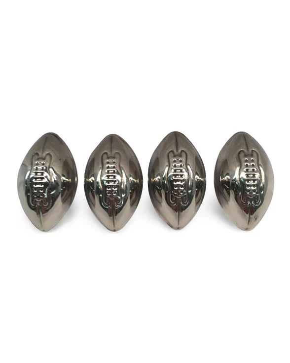 Men’s Republic stainless steel footy metal ice cubes in a set of four — Adventure Awaits