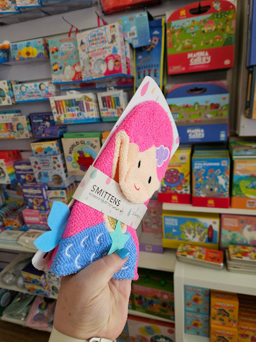 Star + Rose Bath Mitt | Mermaid