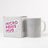 Micro Penis Mug with white ceramic mug and novelty gift box — Adventure Awaits