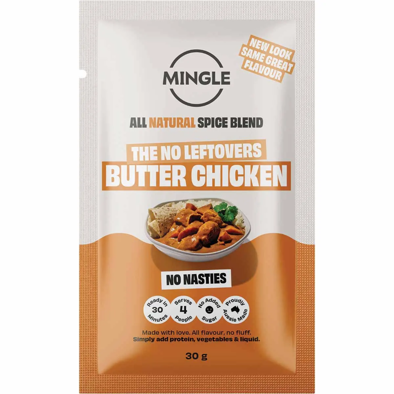 Mingle Butter Chicken all natural spice blend sachet, 30 g — Adventure Awaits