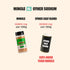 Mingle Chicken Salt sodium comparison showing 13,900 mg per 100g versus another salt blend — Adventure Awaits