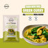 Mingle Green Curry meal blend sachet beside prawn curry bowl — Adventure Awaits