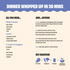 Back of Mingle Stroganoff meal blend sachet with 30-minute dinner instructions — Adventure Awaits