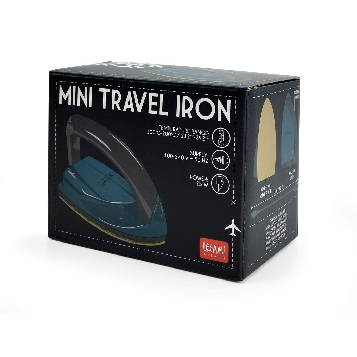 Mini Travel Iron | Compact Dry Iron for Travel & Caravanning
