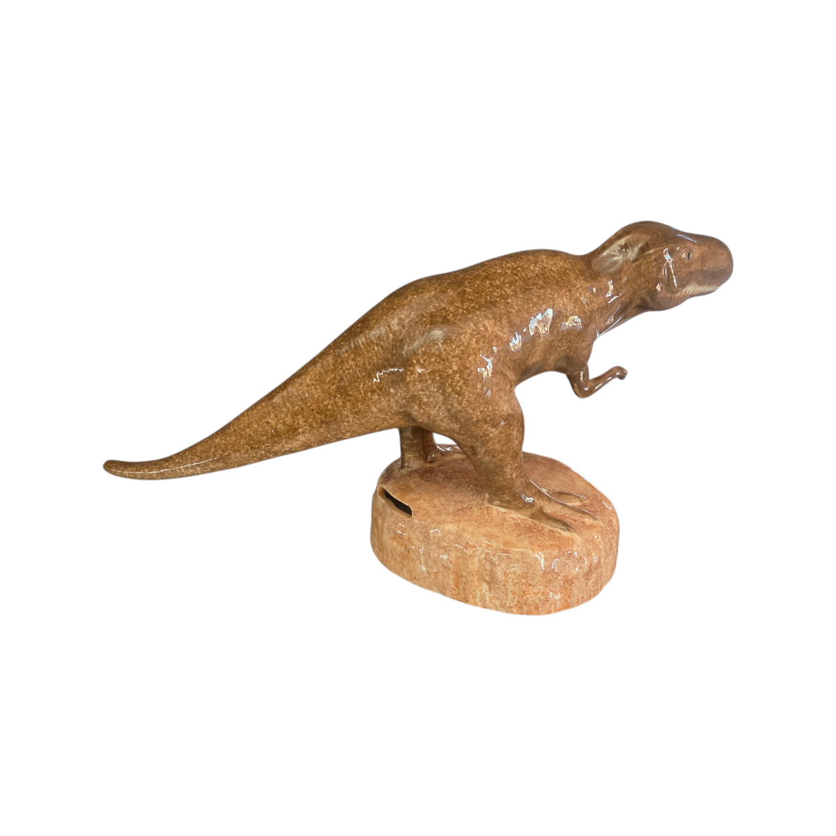 Prehistoric Ceramic Dinosaur Money Box | Realistic Dino Coin Bank