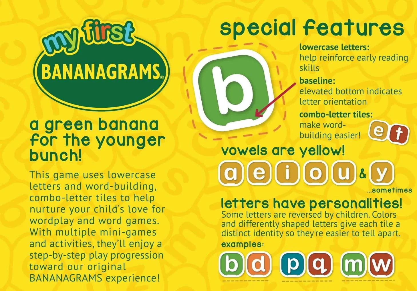 My First Bananagrams | Word Game