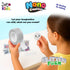 child using Craft for Kids Nano Creations glitter pack with nano tape and glitter accessories to create fun inflatable sensory bubble crafts Adventure Awaits