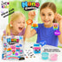 two children showing Craft for Kids Nano Creations Squishy Keyfriends DIY keychain squishy creations including fish pet, slurpee and flavoured milk characters Adventure Awaits