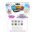 Craft for Kids Nano Creations party pack back packaging showing glitter mix ins, straws and pre cut nano tape squares for DIY sensory crafts Adventure Awaits