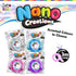 Craft for Kids Nano Creations craft tape set with assorted colourful rolls, flexible nano tape for creative kids DIY projects and sensory play Adventure Awaits