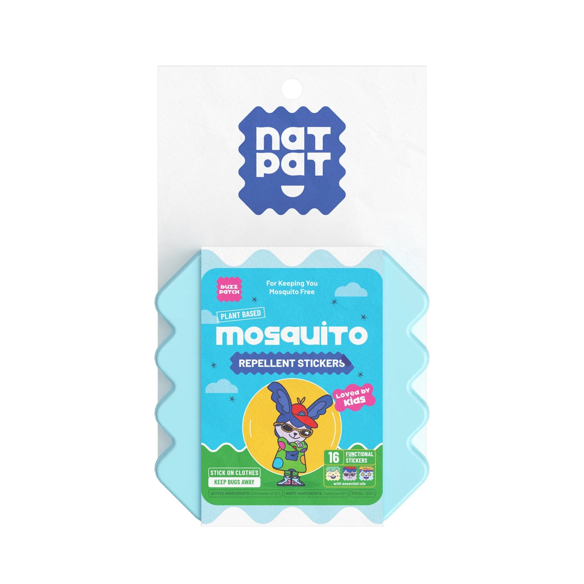 BuzzPatch Mosquito Repellent Stickers | 24 Pack