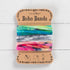 Natural Life Boho Bands pastel tie dye fabric hair ties set, soft stretch headbands for travel and everyday wear Adventure Awaits