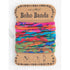 Natural Life Boho Bands colourful fabric hair ties set on card, versatile headbands for travel and everyday wear Adventure Awaits