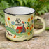 Cream country mug with cottage, flowers and “Let’s move to the country” text — Adventure Awaits
