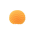 Orange NeeDoh Fuzz Ball with soft textured fibres and wavy pattern, Adventure Awaits