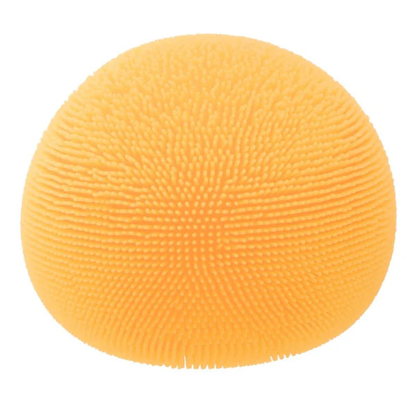 Needoh fuzzball velvet squeeze sensory toy
