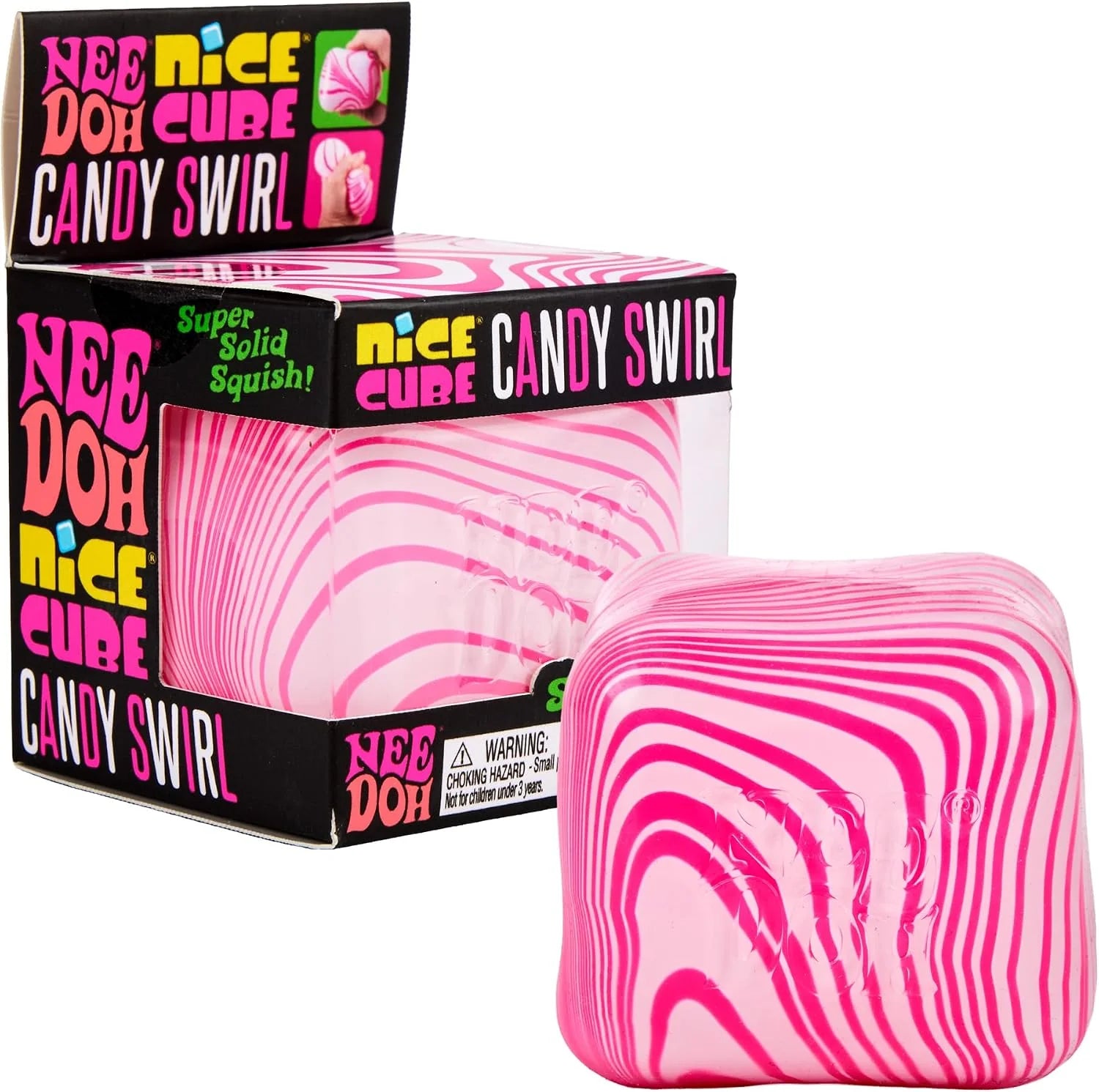 Schylling NeeDoh | Candy Swirl Nice Cube