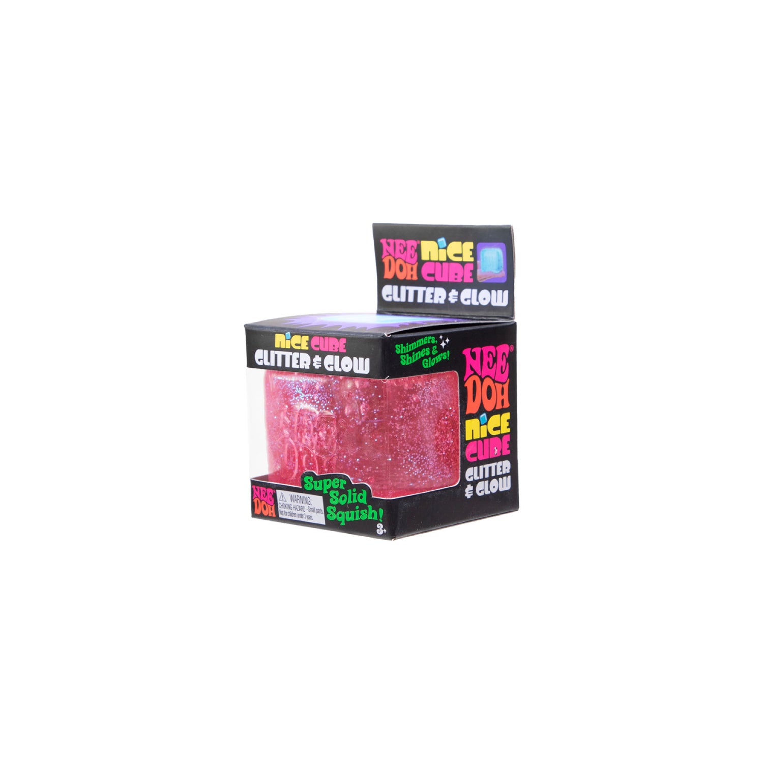 Schylling NeeDoh | Nice Cube Glitter & Glow