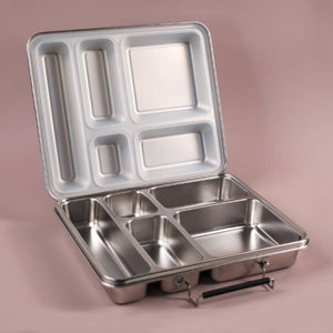 Nestling Stainless Steel JUMBO Bento Box | Leakproof
