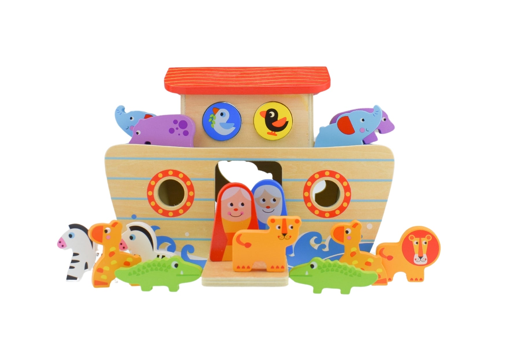 Tooky Toy | Wooden Noah's Ark