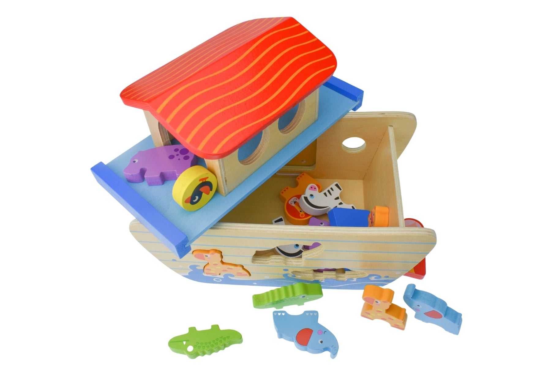 Tooky Toy | Wooden Noah's Ark