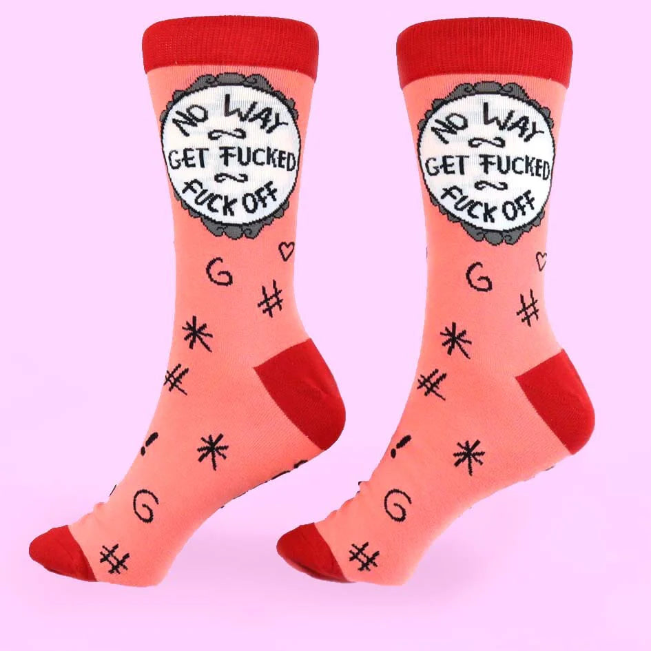 Sassy & Sweary Socks by Jubly Umph