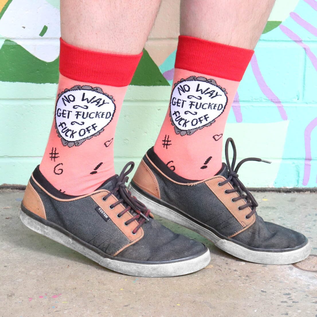 Sassy & Sweary Socks by Jubly Umph