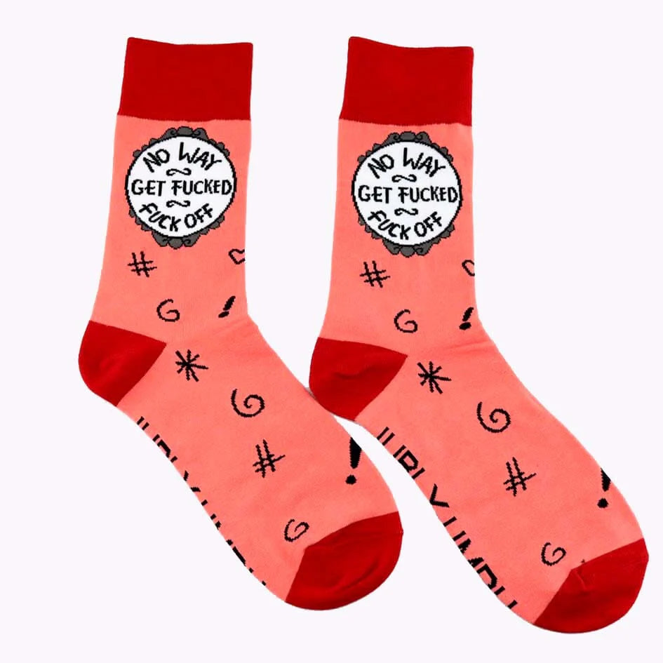 Sassy & Sweary Socks by Jubly Umph